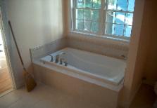 The finishing touches are now being applied to the Master Bathroom.